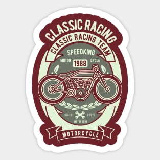 Classic Racing Team - Speed King Sticker